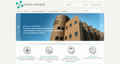 Desktop Screenshot of clinicamompia.com